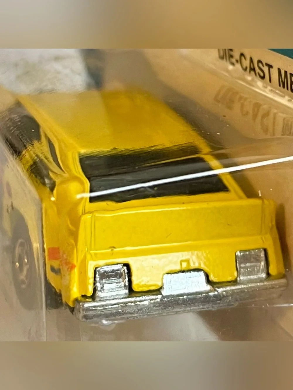 Hot Wheels Mattel The Hot Ones Flat Out 442 Kids Toy Car - Yellow 1980 Hong Kong